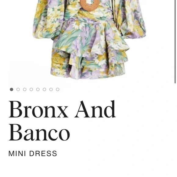 Bronx and Banco Beautiful Floral Dress, size S - Picture 4 of 4